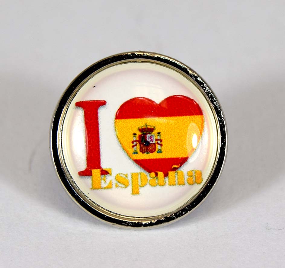 PIN RED I LOVE ESPAÑA