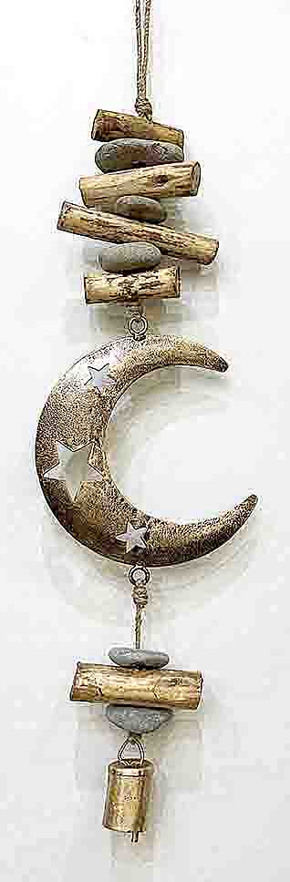 MOVIL LUNA MET PALO-PIEDRA 48