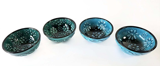 [1085220] CUENCO CER FLOR AZUL P 8 CM