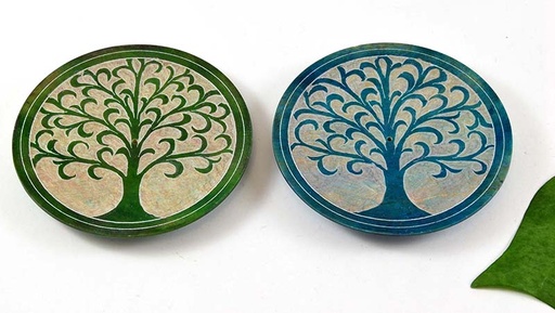 [1275111] PLATO RED PIEDRA ARBOL VIDA 10