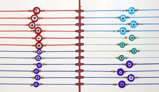 [0585017] PULSERA OJO TURCO MIX COL 017
