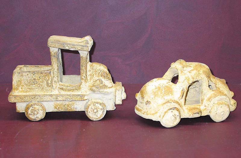 COCHE VOLKSWAGEN CERAMICA RÚSTICO 20 CM