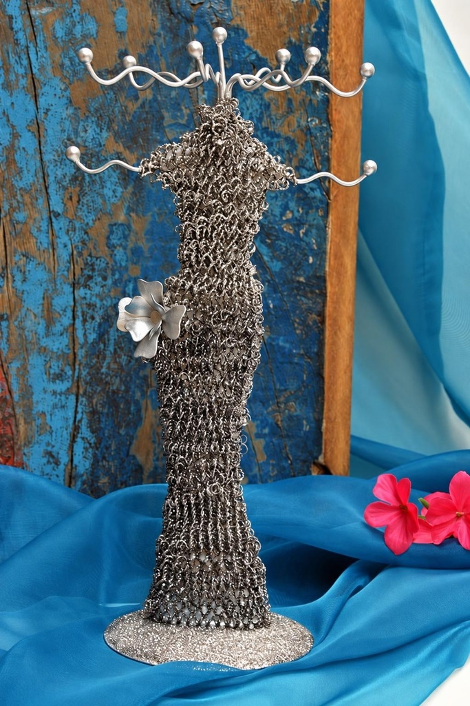MANIQUI EXPOSITOR GRIS 30 CM