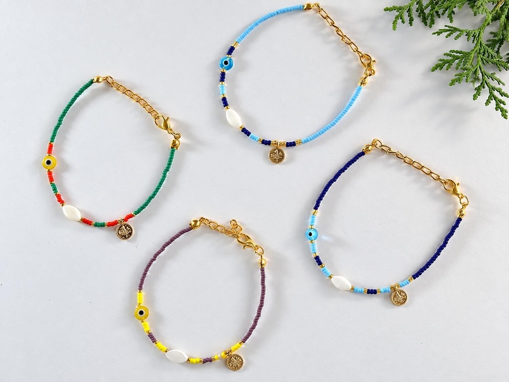 BRACELET ŒIL TURC C/MOSTACILLA 041