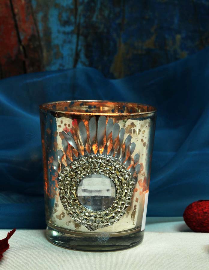 VELERO VASO PLATEAD C/MEDALL 7