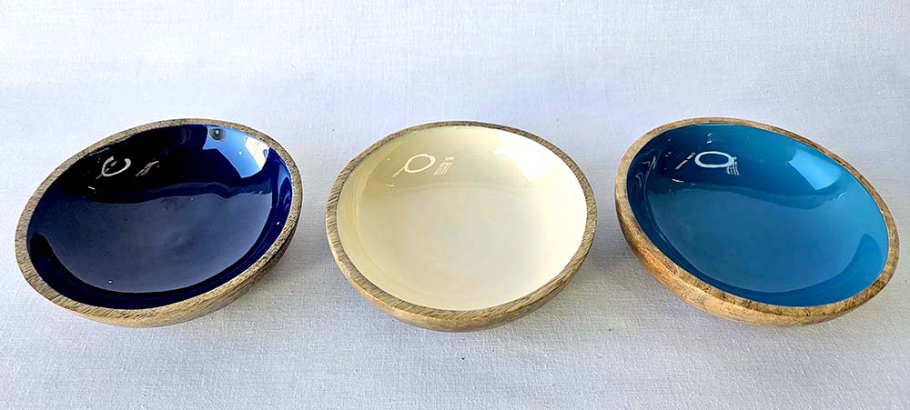 CUENCO MADERA-ESMALTADA 12X5 CM