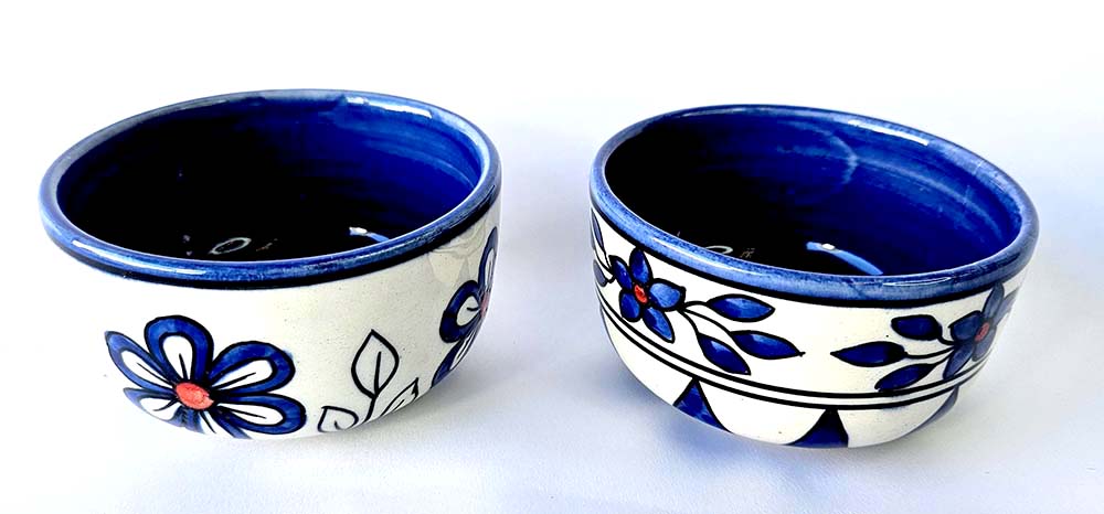 BOWL CERAMIC PAINTED 9 CM M-603