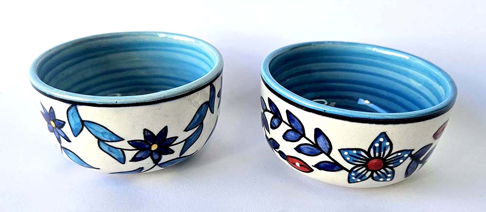 BOWL CERAMIC PAINTED 9 CM M-605