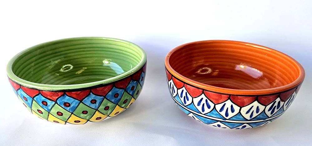 CUENCO CERAM PINT 14 CM M-606