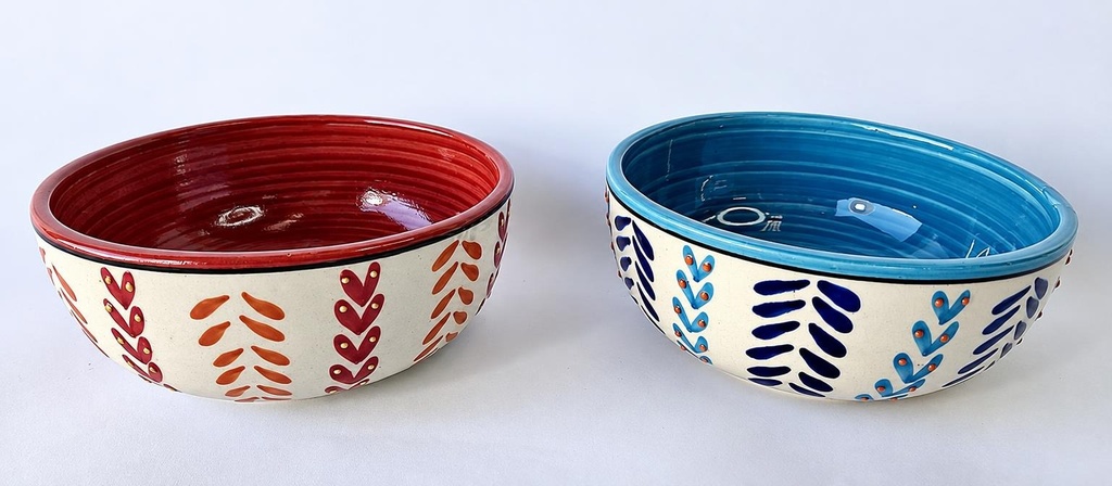 CUENCO CERÁMICA PINTADA 14 CM M-612