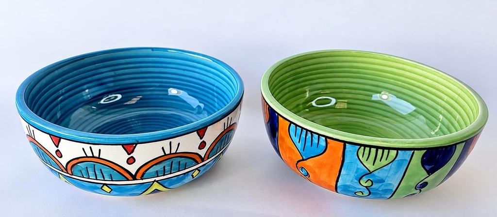 BOL CÉRAMIQUE PEINTE 14 CM M-616