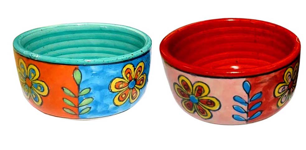 CUENCO CERAM PINT 9 CM M-625