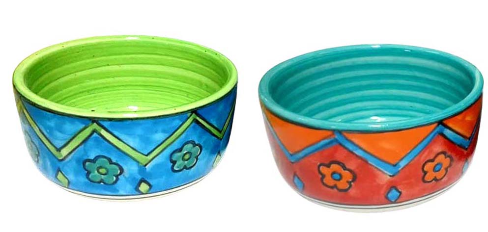 CUENCO CERAM PINT 9 CM M-627