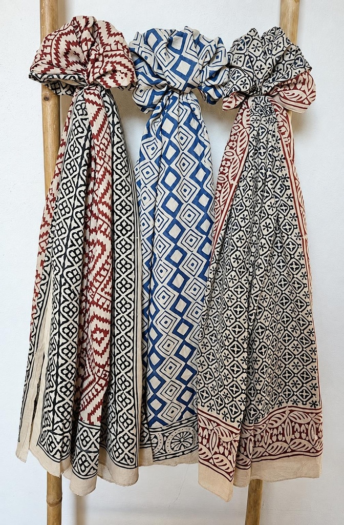 PAREO CON BOLSILLO COTONE 180X110