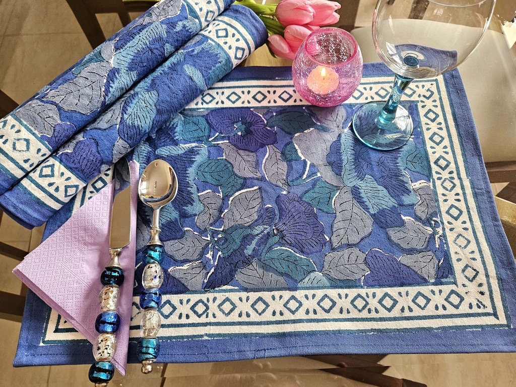 CONJUNTO DE 4 SALVAMANTEL ALGODÃO 48X34 05