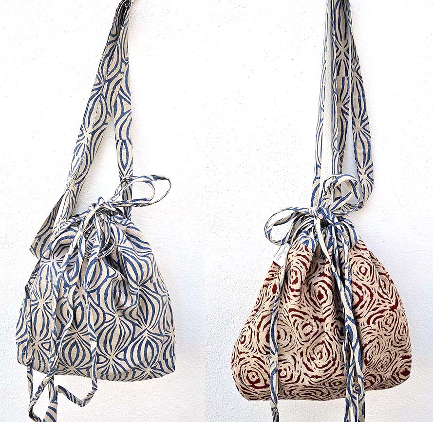 BOLSA SASHI REVERSÍVEL ALGODÃO 410