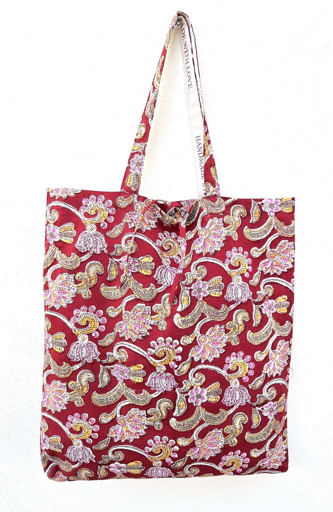 BORSA INDRA CON BOLSILLO COTONE 425