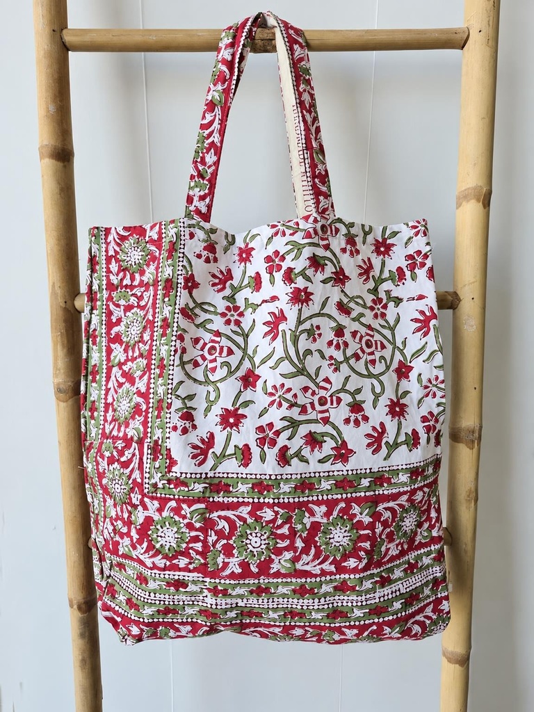 BOLSO INDRA CON BOLSILLO ALGODÓN 427