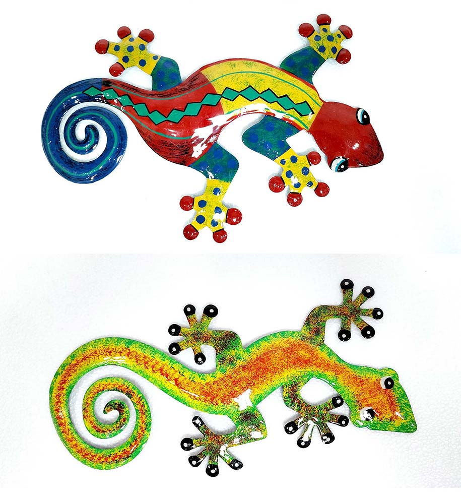 LAGARTIJA METAL ENAMELED PEQ