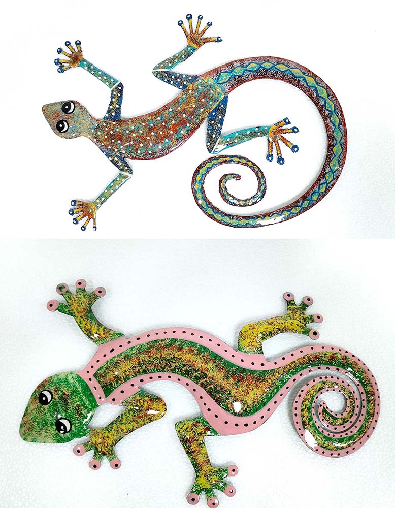 LAGARTIJA MÉTAL ÉMAILLÉE PEQ