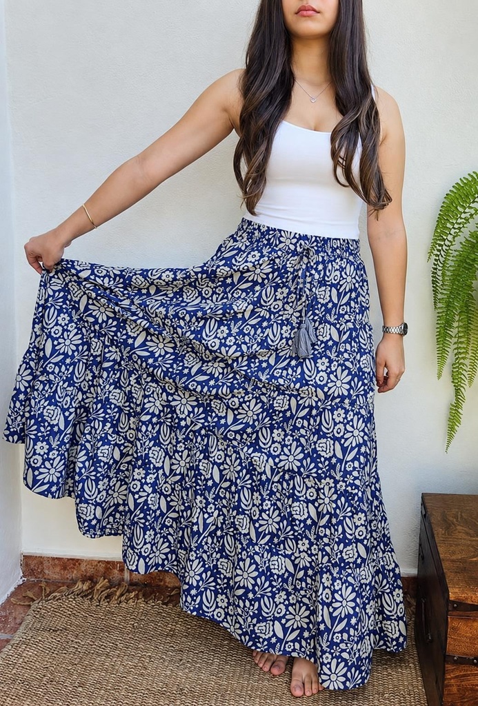 FALDA COTTON BLOCKPRINT 120