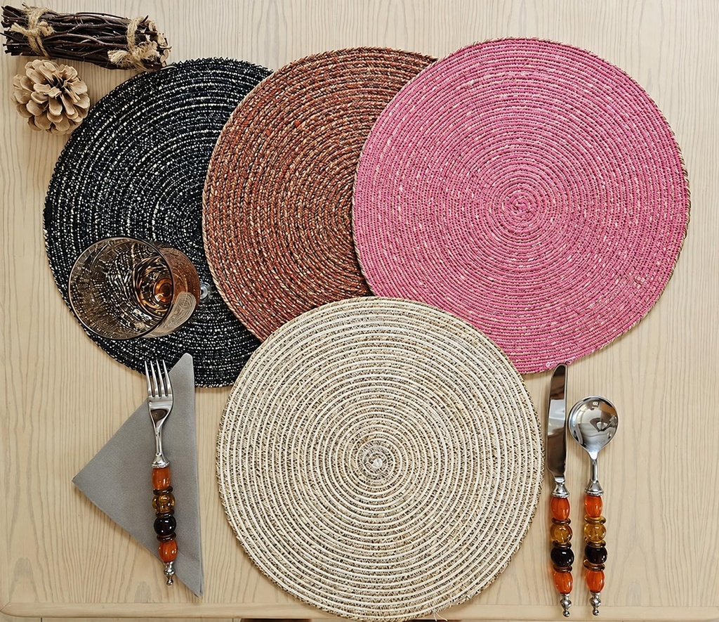 SALVAMANTEL YUTE SEDA 36 CM