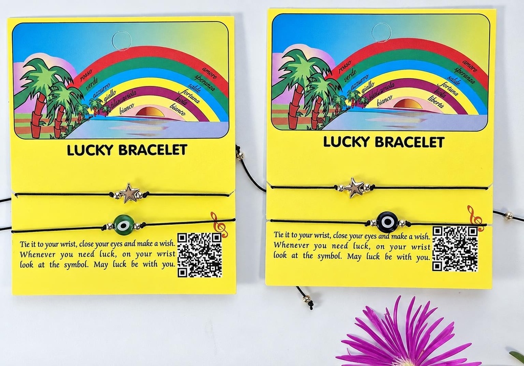 SET DI 2 BRACCIALE DE LA SUERTE 060
