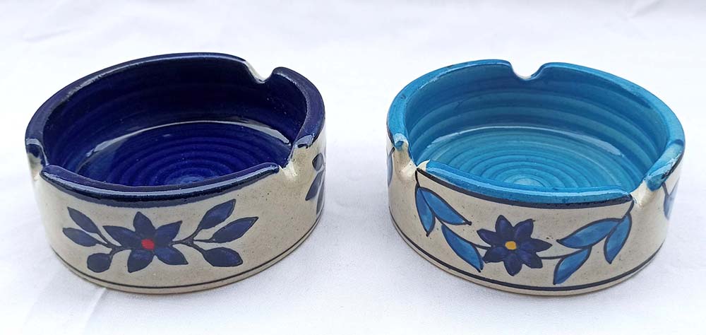 POSACENERE CERAMICA DIPINTA 8 CM M-651