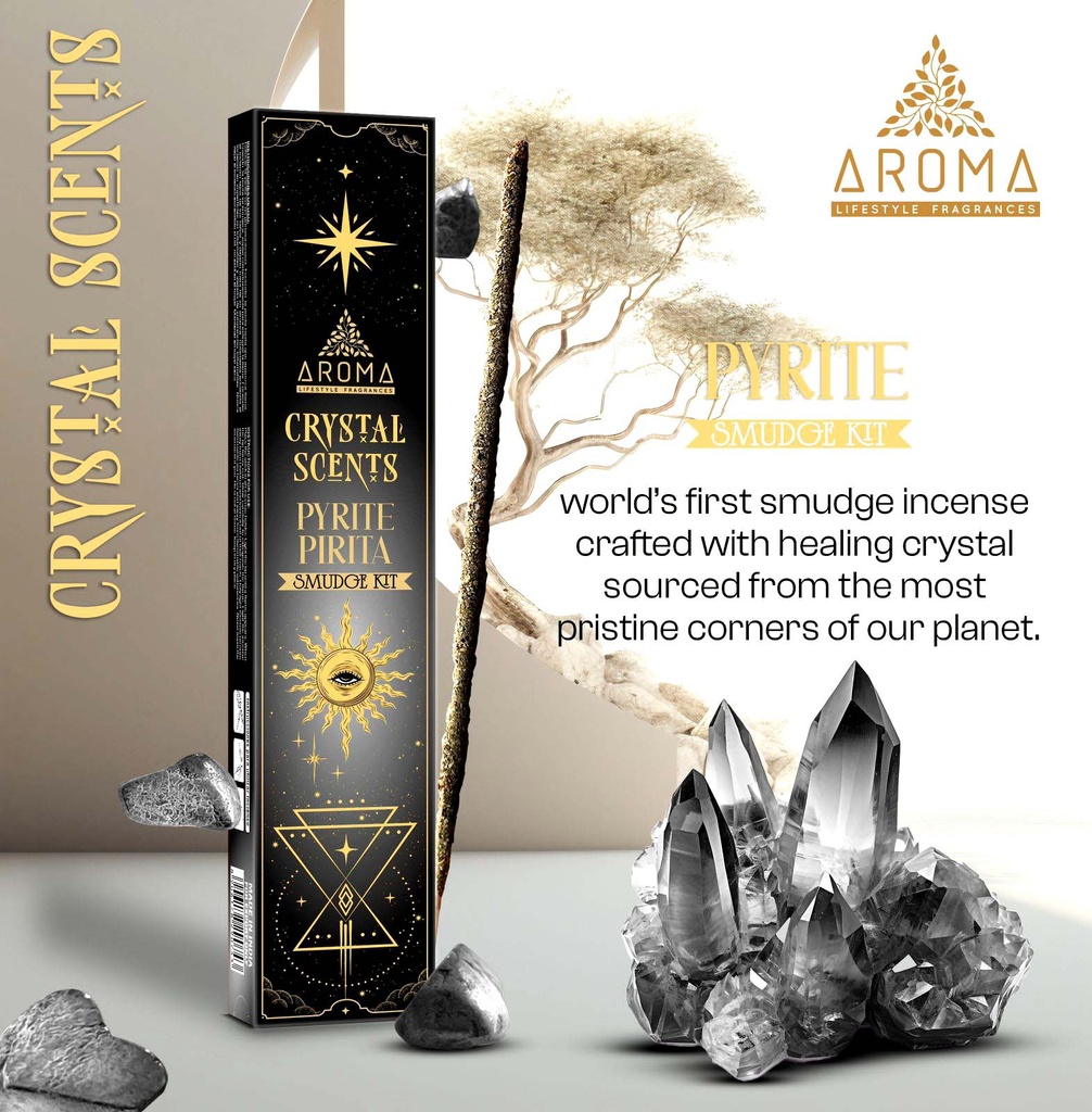 INCENSE AROMA CRYSTAL PIRITA