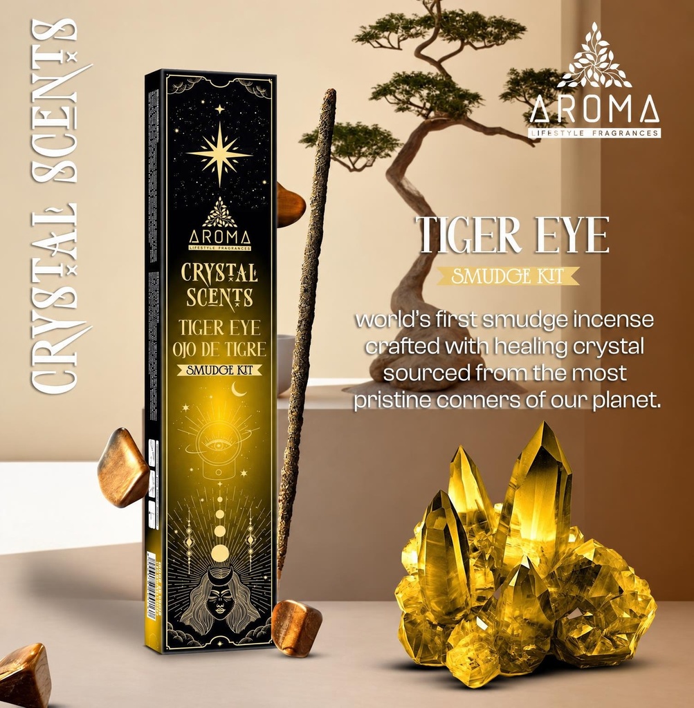 INCIENSO AROMA CRYSTAL OJO TIG