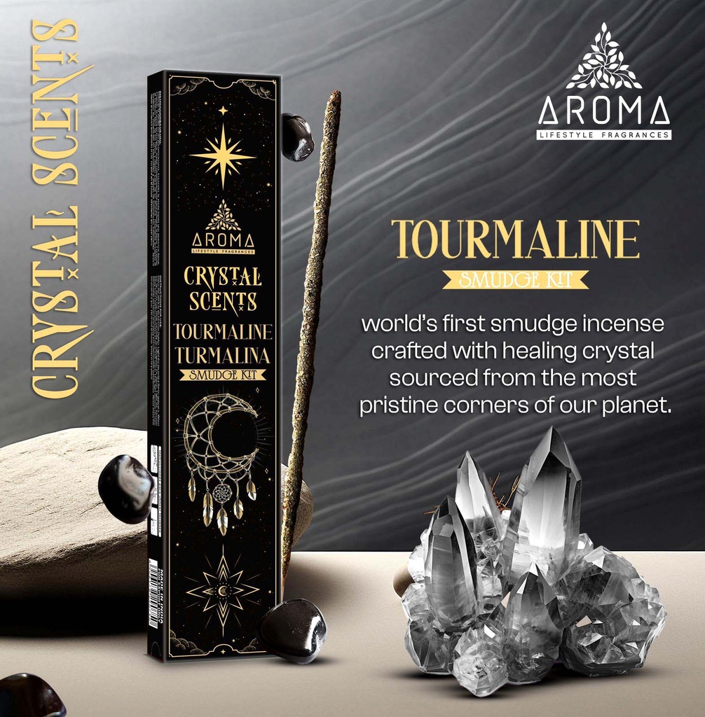 INCENSO AROM CRYSTAL TURMALIN