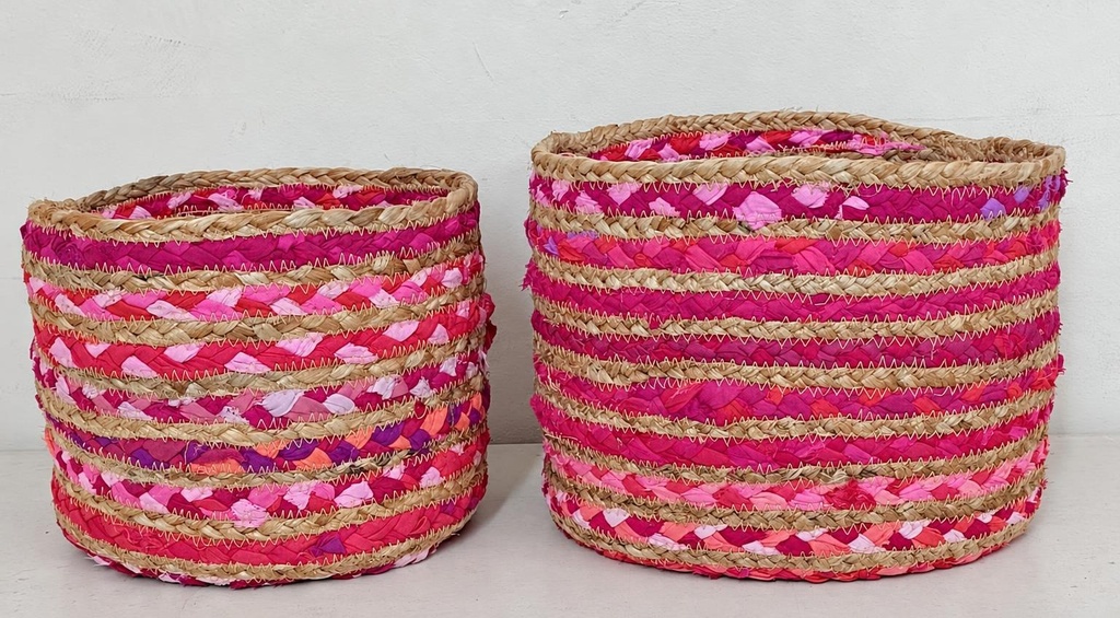 SET DE 2 PORTAMACETA YUTE-SARI 22