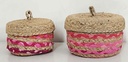 LOT DE 2 CESTOS CON TAPA YUT-SAR 19