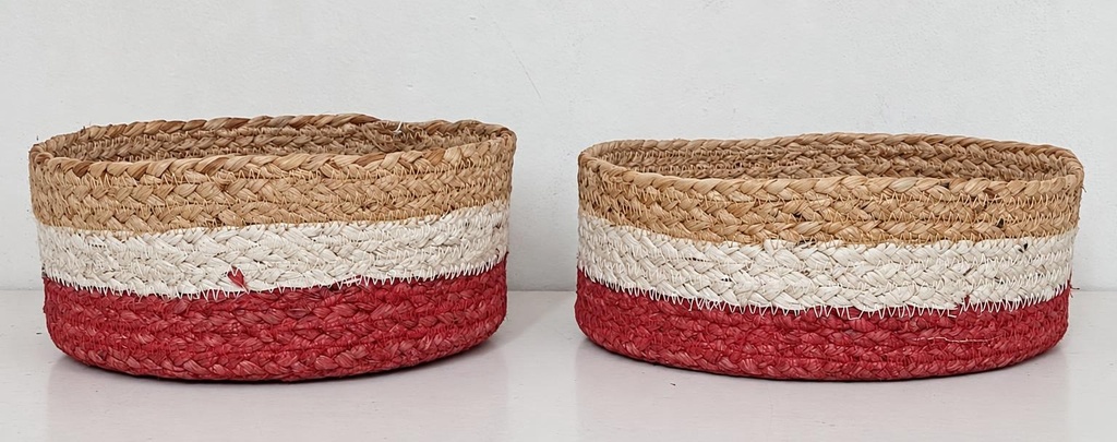 SET DE 2 CESTOS YUTE-COLOR 25,19