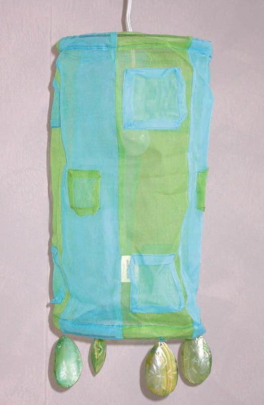 LAMPARA OGANZ CIRC VERD-TUR 44