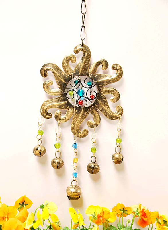 MOVIL SOL C/CASCABEL MET 46 CM