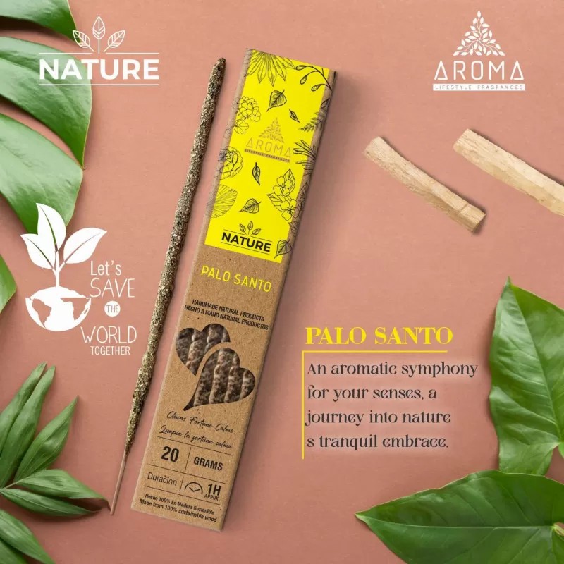 INCIENSO ORGPALO SANTO 20G-AR
