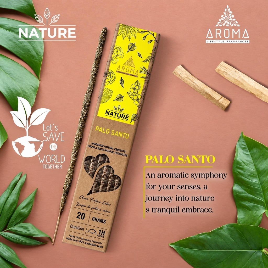 INCIENSO ORGPALO SANTO 20G-AR