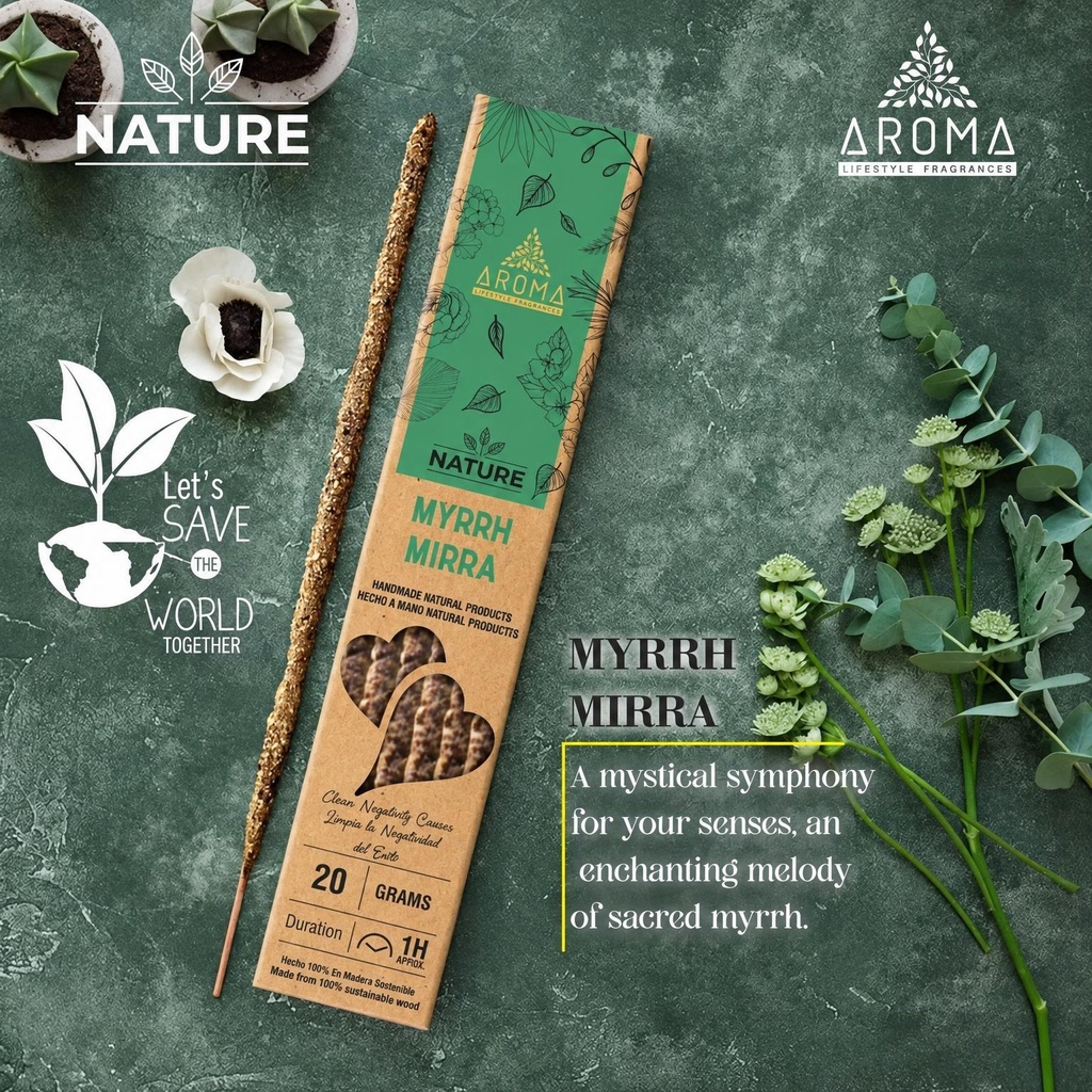 ENCENS ORGMIRRA 20 GR-AROMA