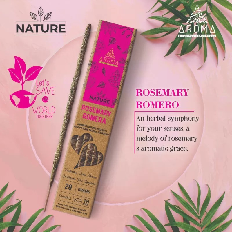 INCENSO ORGROMERO 20GR-AROMA