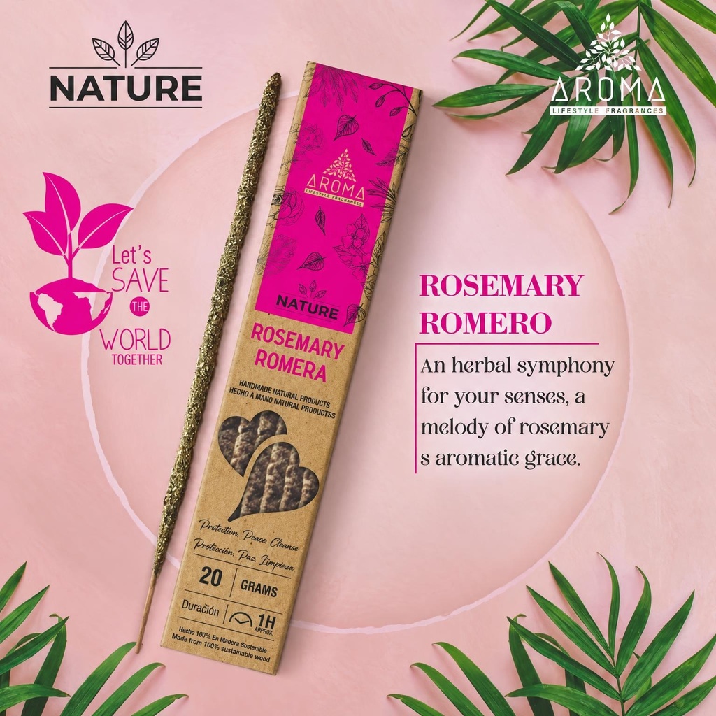 INCIENSO ORGROMERO 20GR-AROMA