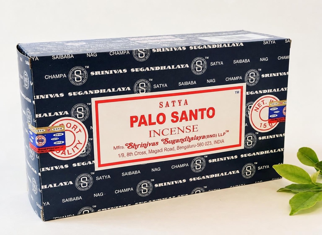 INCIENSO SATYA PALO SANTO X 12