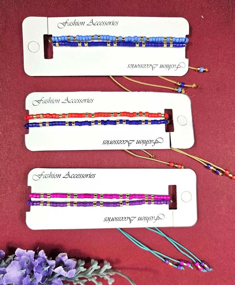 PULSERA DOBLE MOST BICOLOR