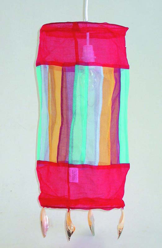 LAMPARA ORGANZ CIRCULROJ 45CM