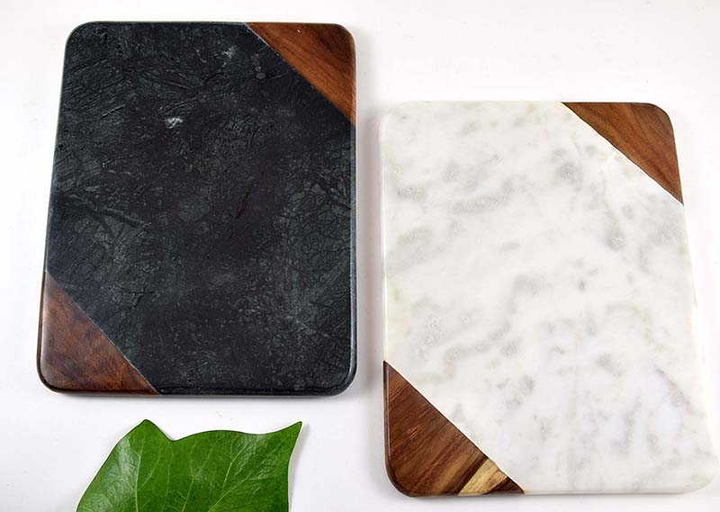 PLANCHE RECTANGULAIRE PIERRE BOIS 20X15 CM