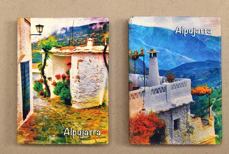 IMÁN CANVAS/OLEO ALPUJARRA TV