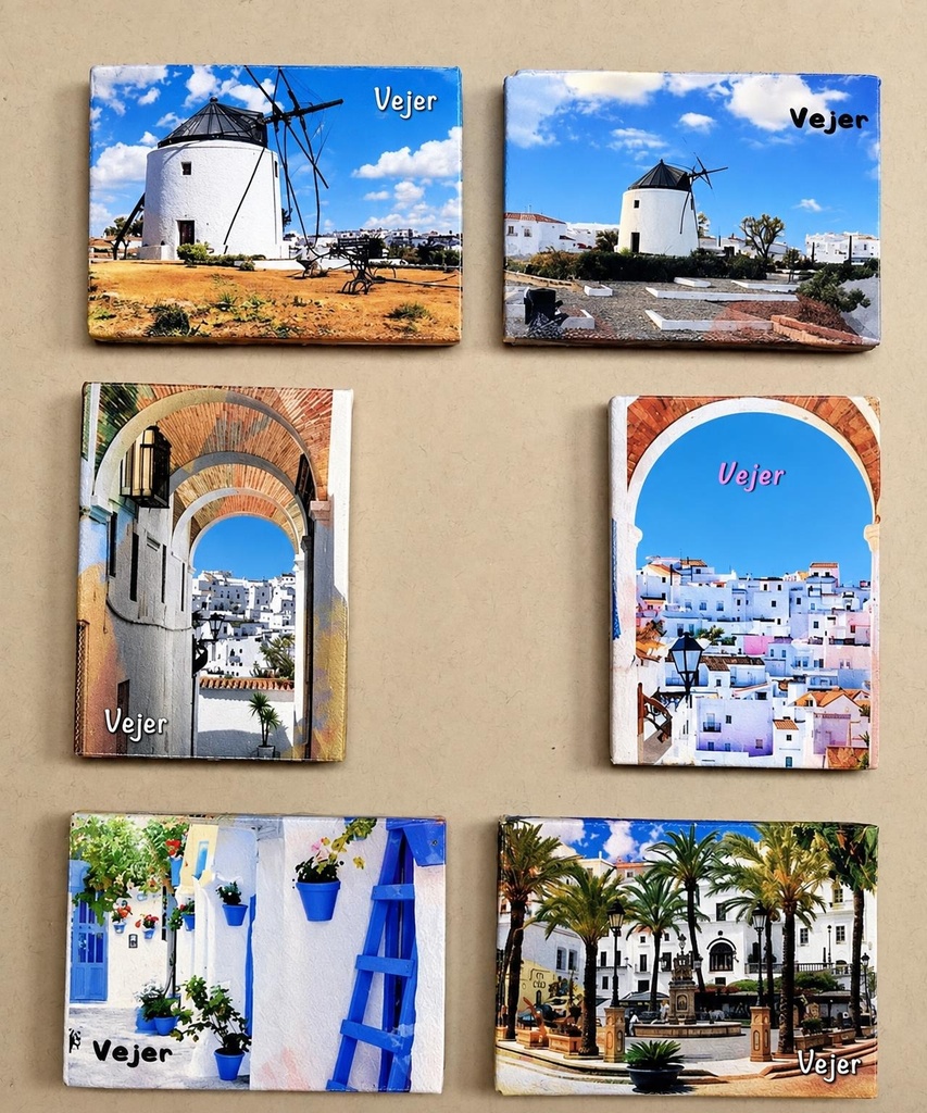 IMÁN CANVAS/OLEO VEJER TV