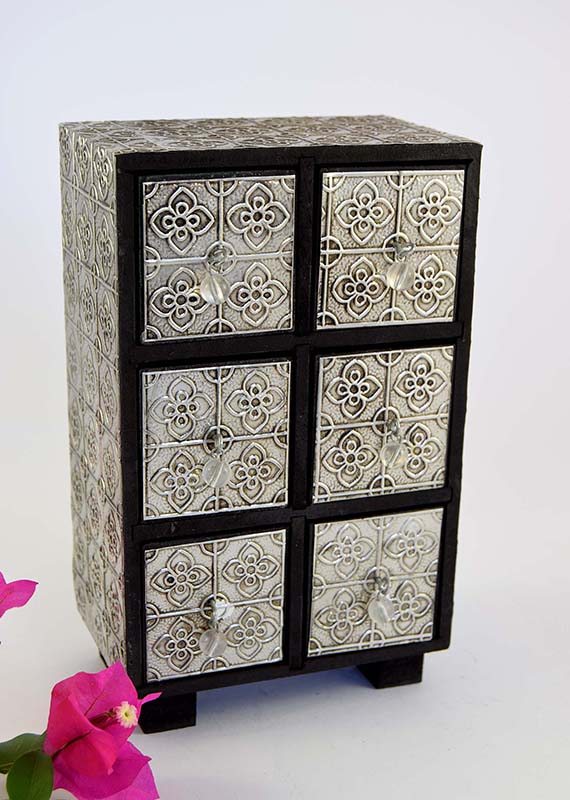 MUEBLECIT 6 CAJ MET GRAB 22X13