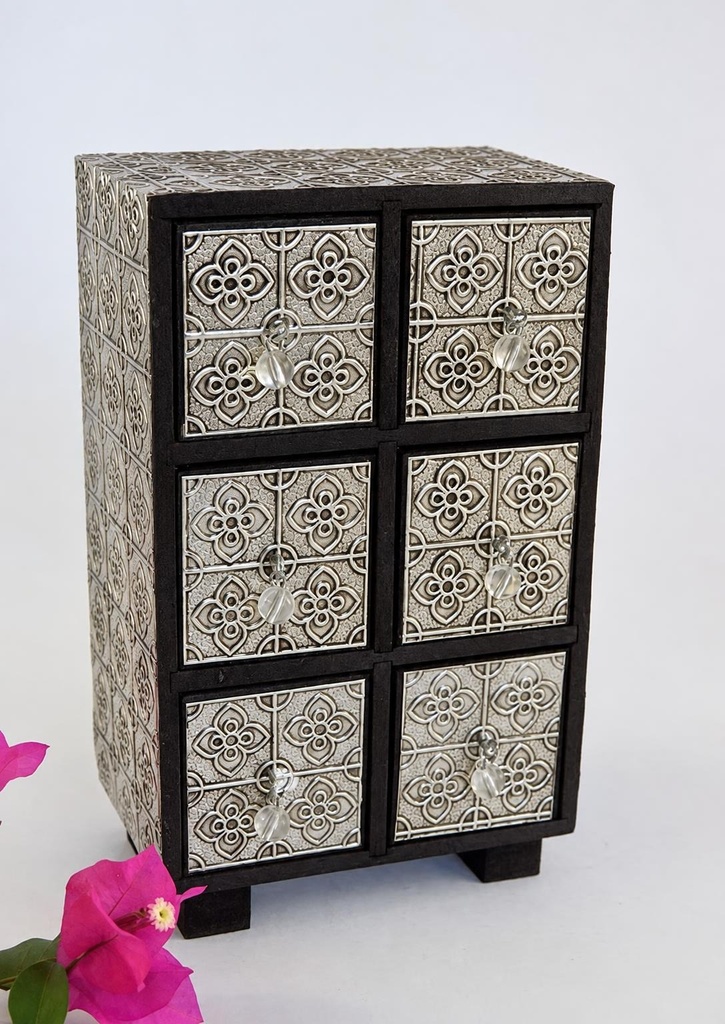 MUEBLECIT 6 CAJÓN METAL GRAB 22X13