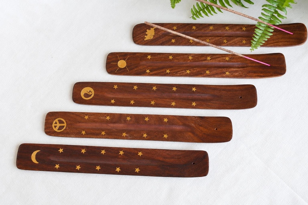 INCENSARIO WOOD 26 CM